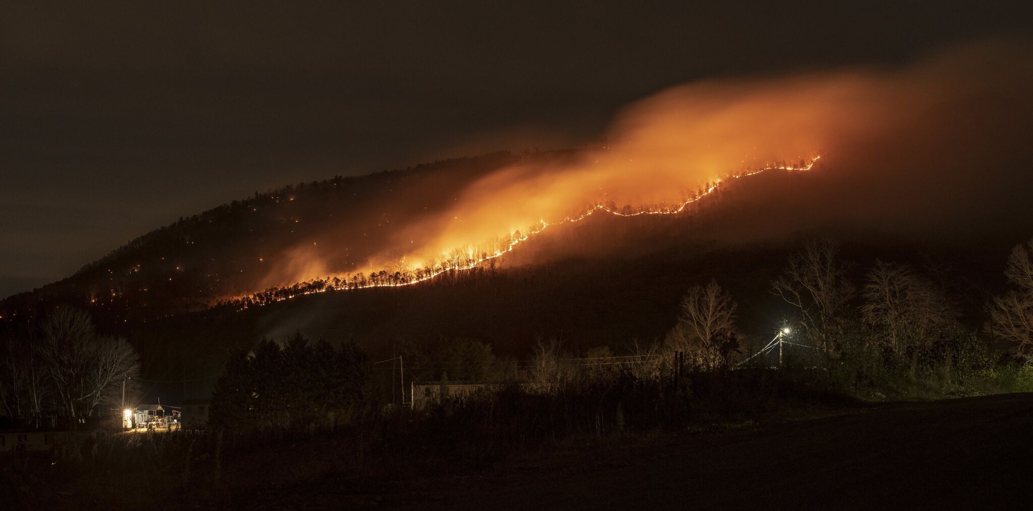 Pilot Mountain Fire